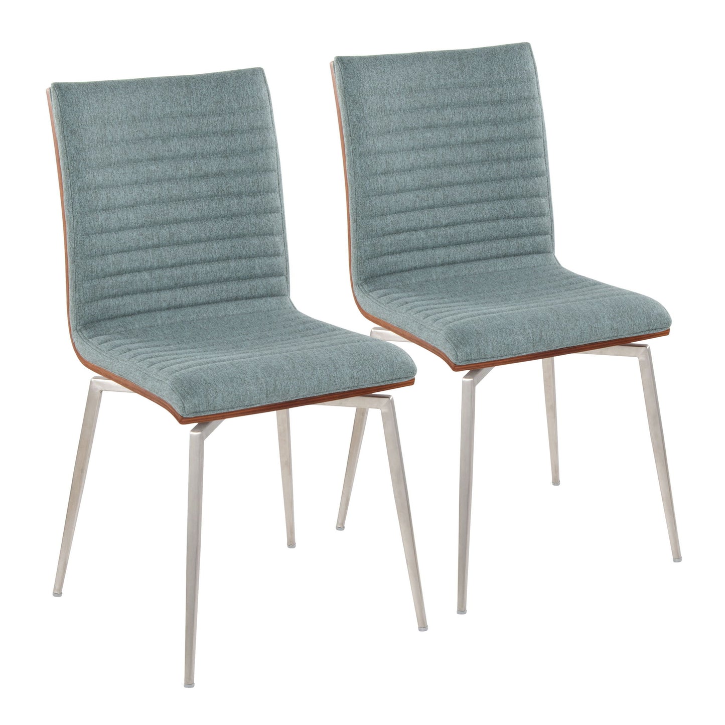 Mason - Contemporary Dining Chair (Set of 2) With Swivel Lumi Source