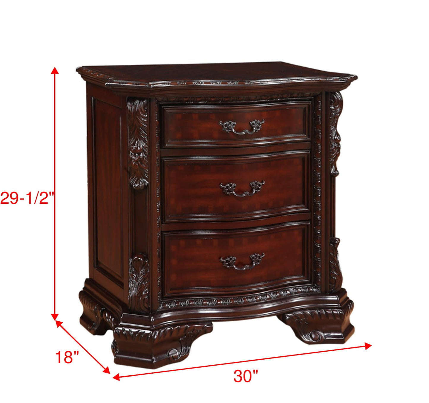 Sheffield - Nightstand Crown Mark