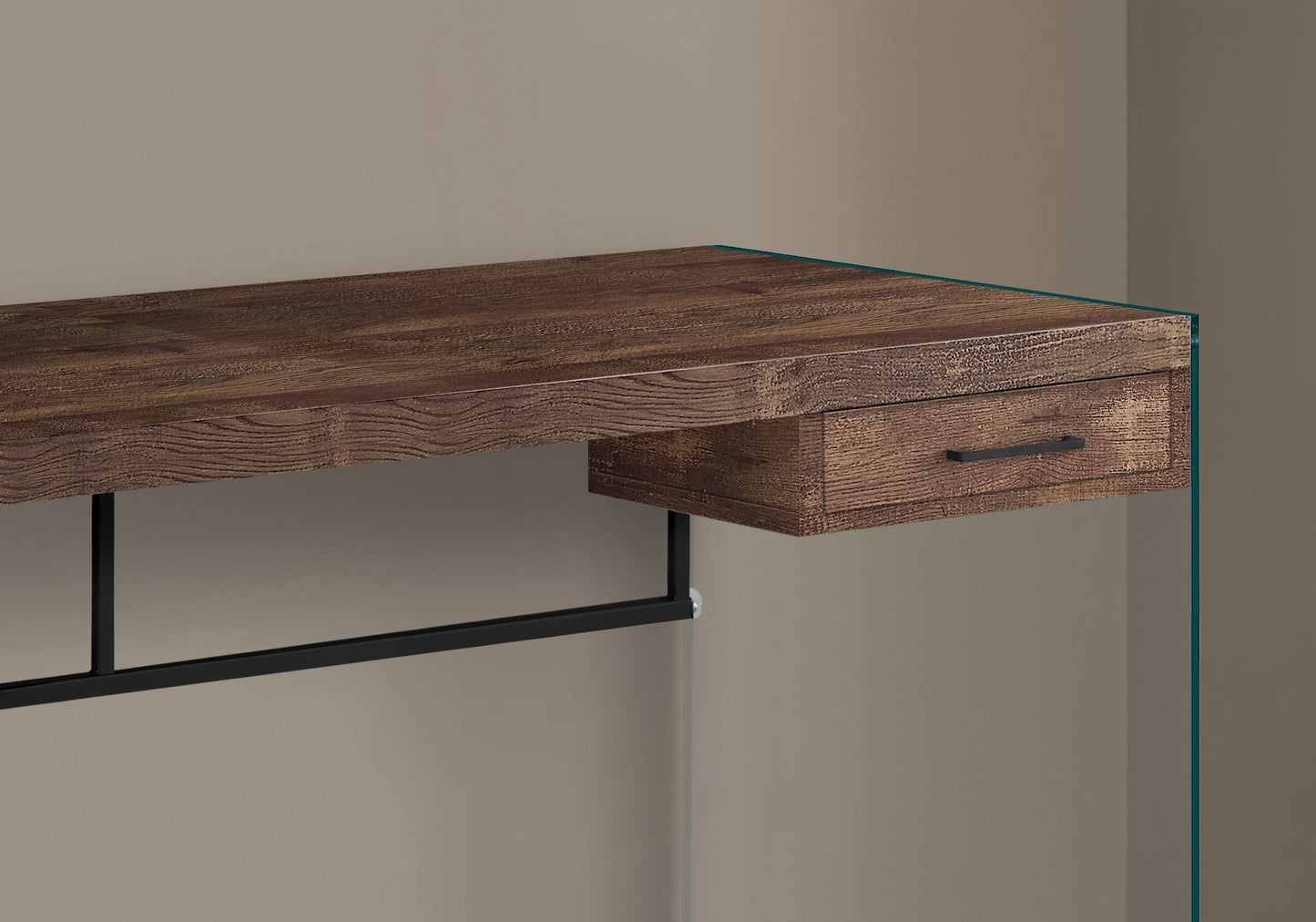 Contemporary Design Computer Desk For Home Office, Storage Drawers 8th Street