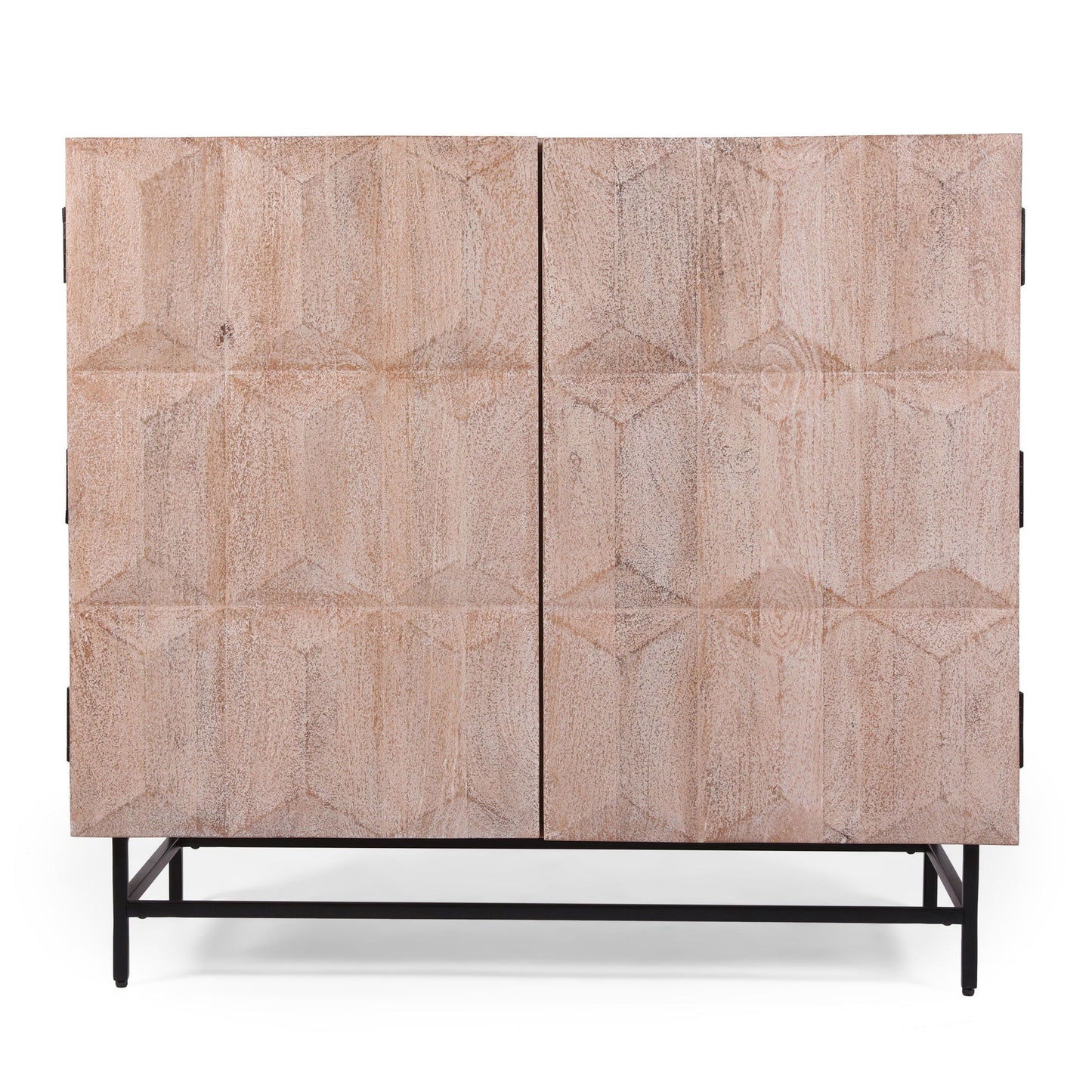 Geometry Accent Cabinet - White Noble House