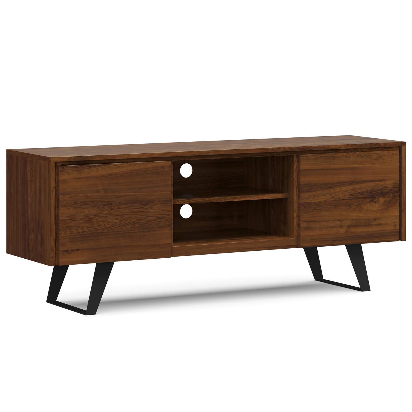 Lowry - Handcrafted, TV Media Stand Simpli-Home