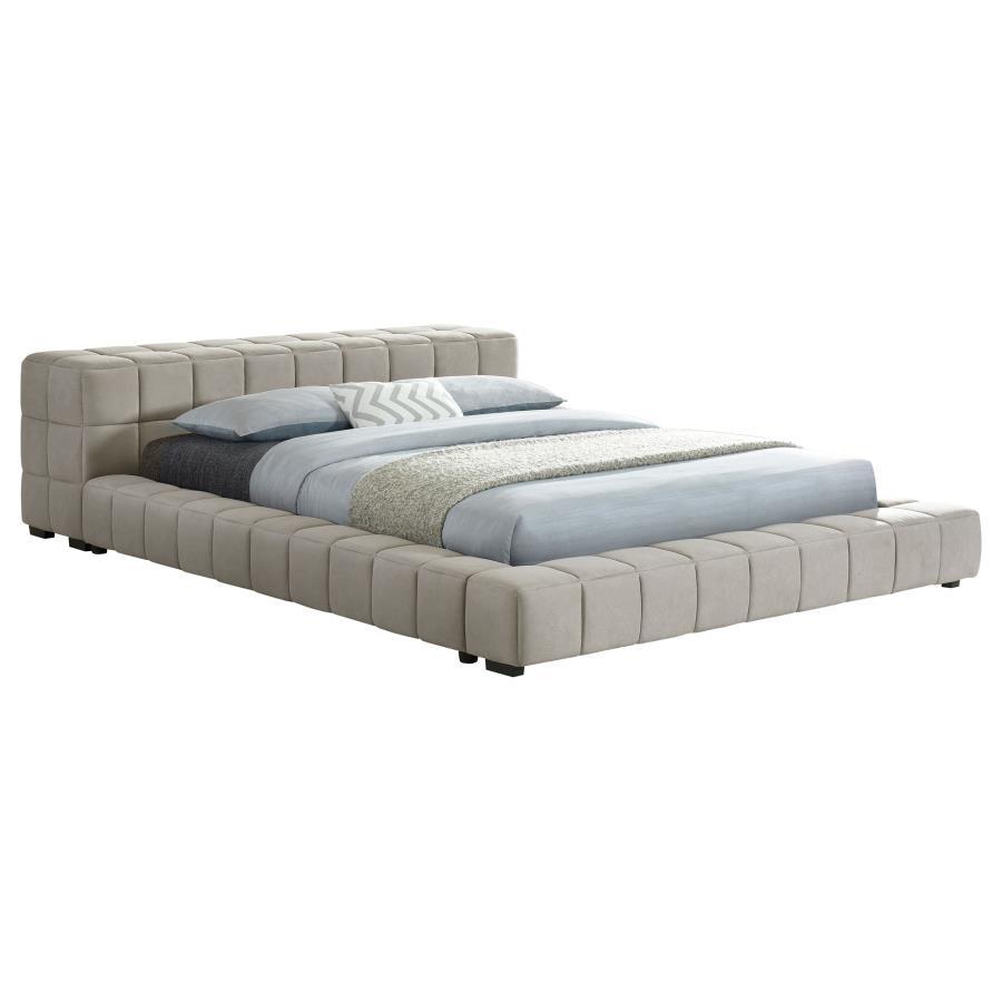 Trinity - Upholstered Platform Bed Coaster Fine Furniture