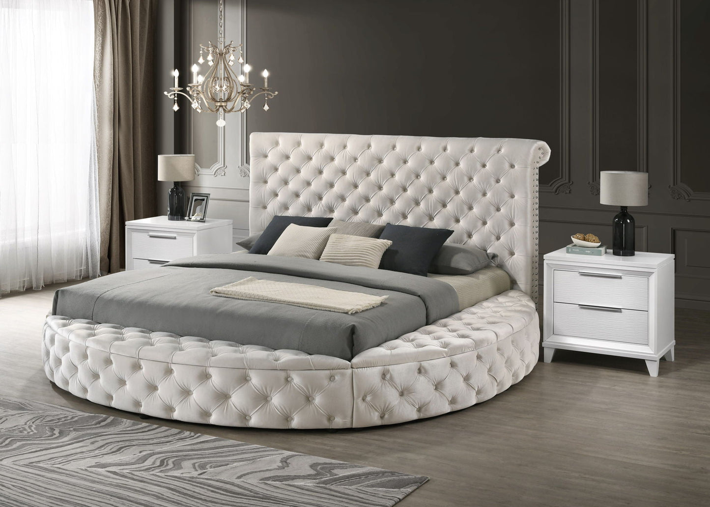 Brigitte - Storage Bed Crown Mark