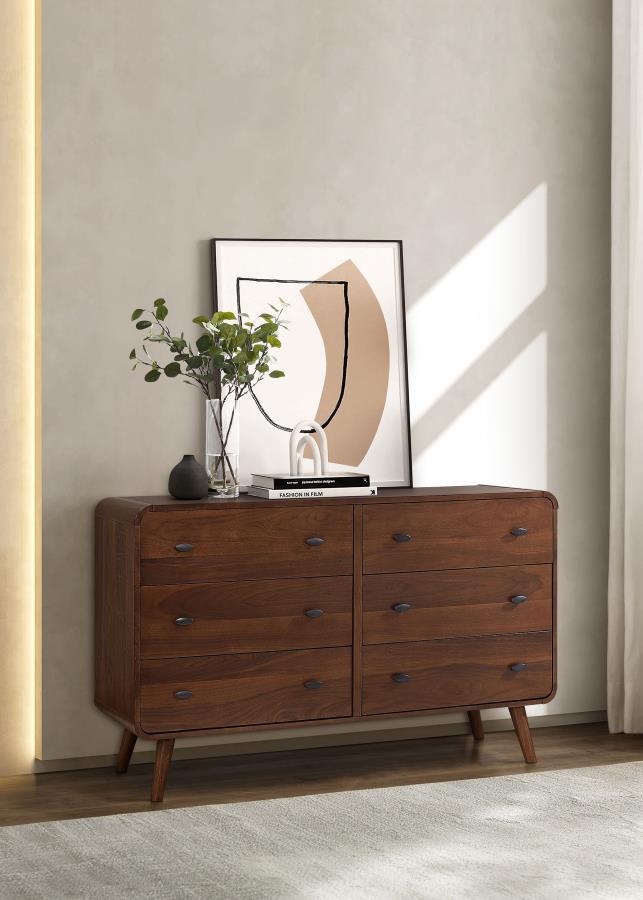 Robyn - 6-Drawer Bedroom Dresser CoasterEssence