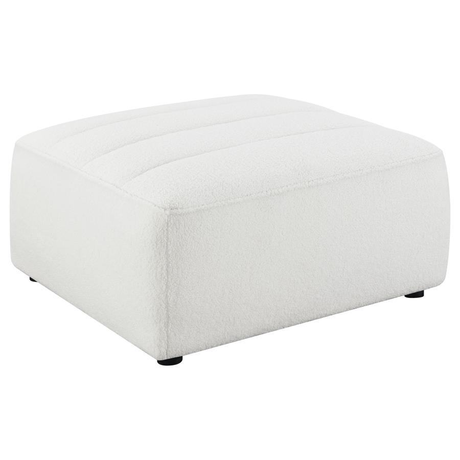 Sunny - Square Upholstered Ottoman CoasterElevations