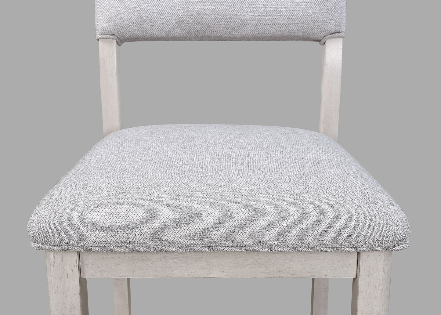 Blanche - Counter Height Chair (Set of 2) - Antique White Crown Mark