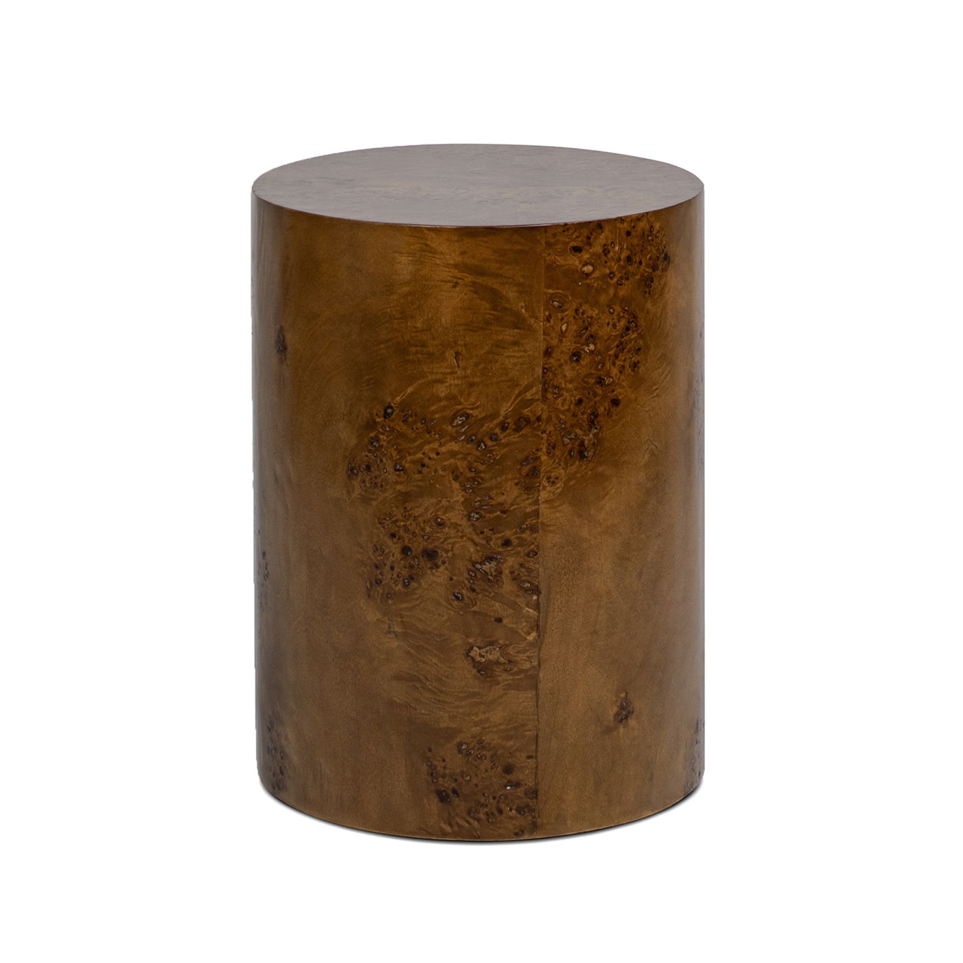Nebula - Accent Oval Pillar Side Table Jennifer Taylor Home