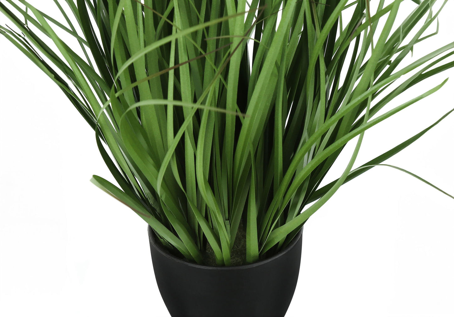 23" Tall, Artificial Plant, Grass, Indoor, Faux, Fake, Table, Greenery, Potted, Real Touch, Decorative - Green / Black 8th Street