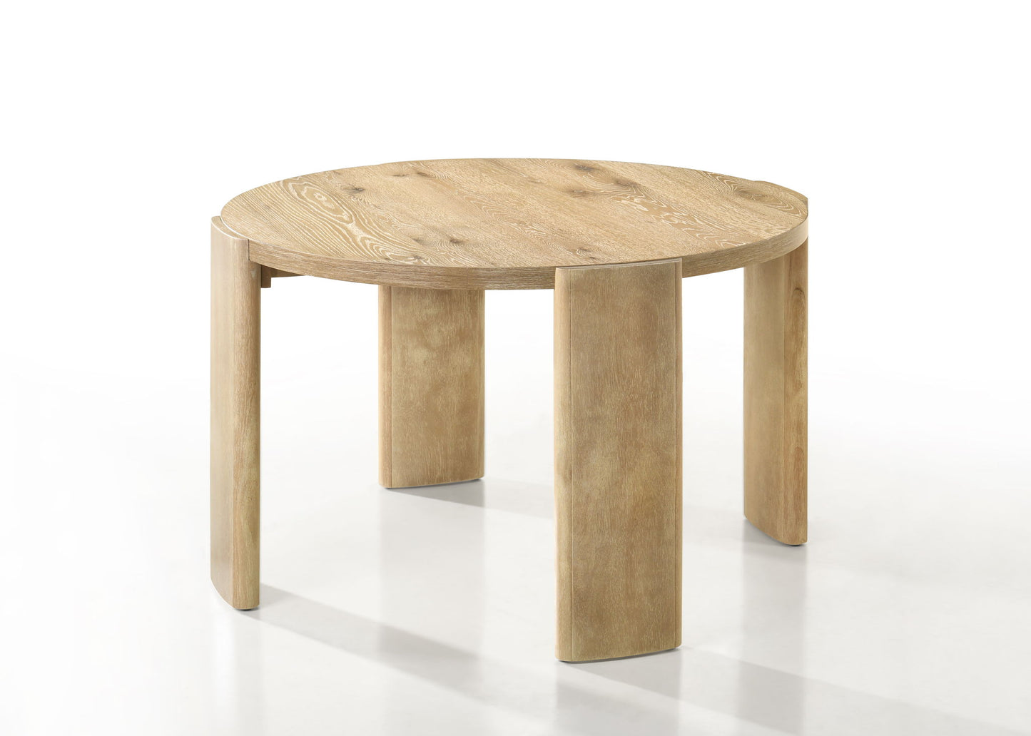 Bowen - Round Dining Table - Oak Finish Lilola Home