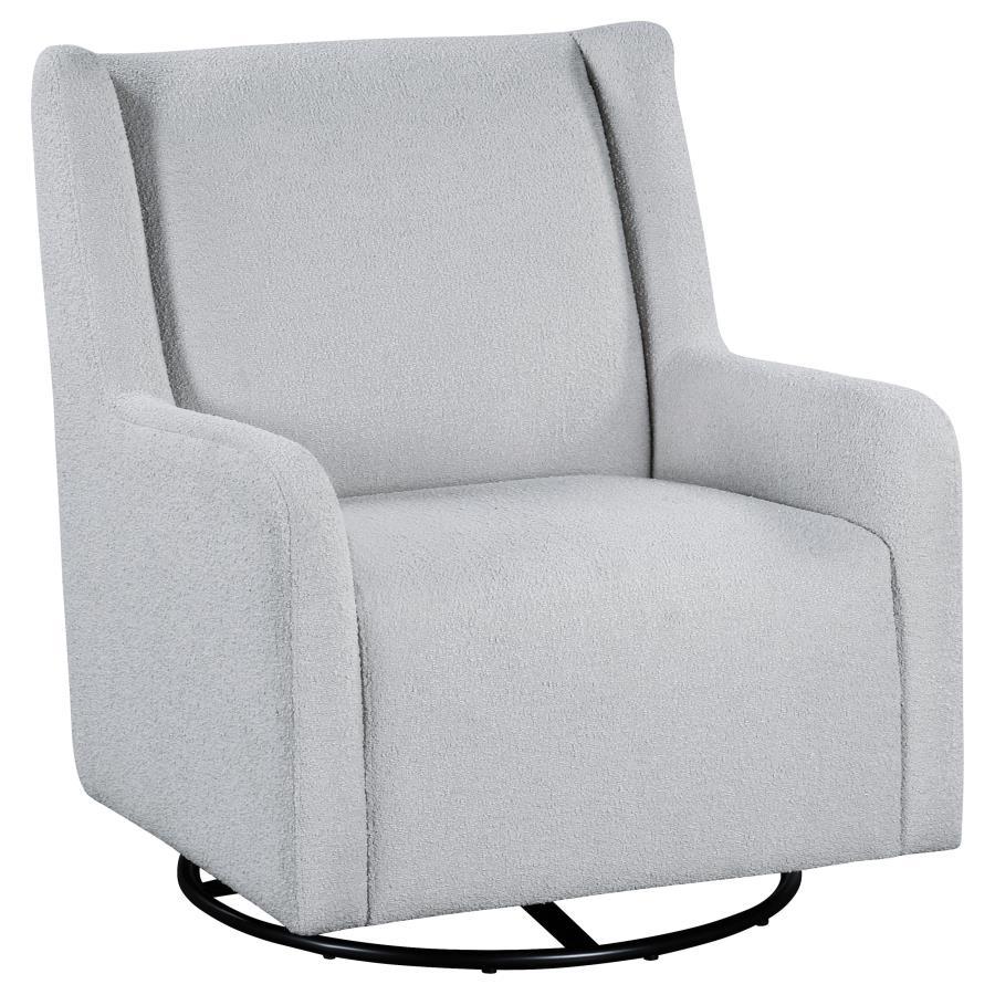 Serra - Boucle Upholstered Swivel Glider Recliner Coaster Fine Furniture