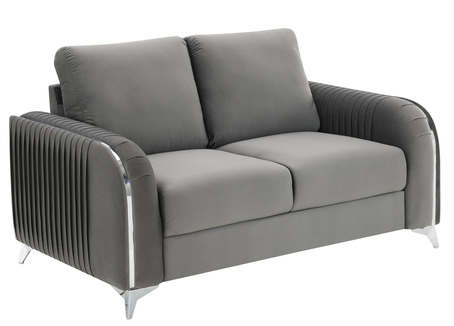 Wenona - Velvet Loveseat Acme