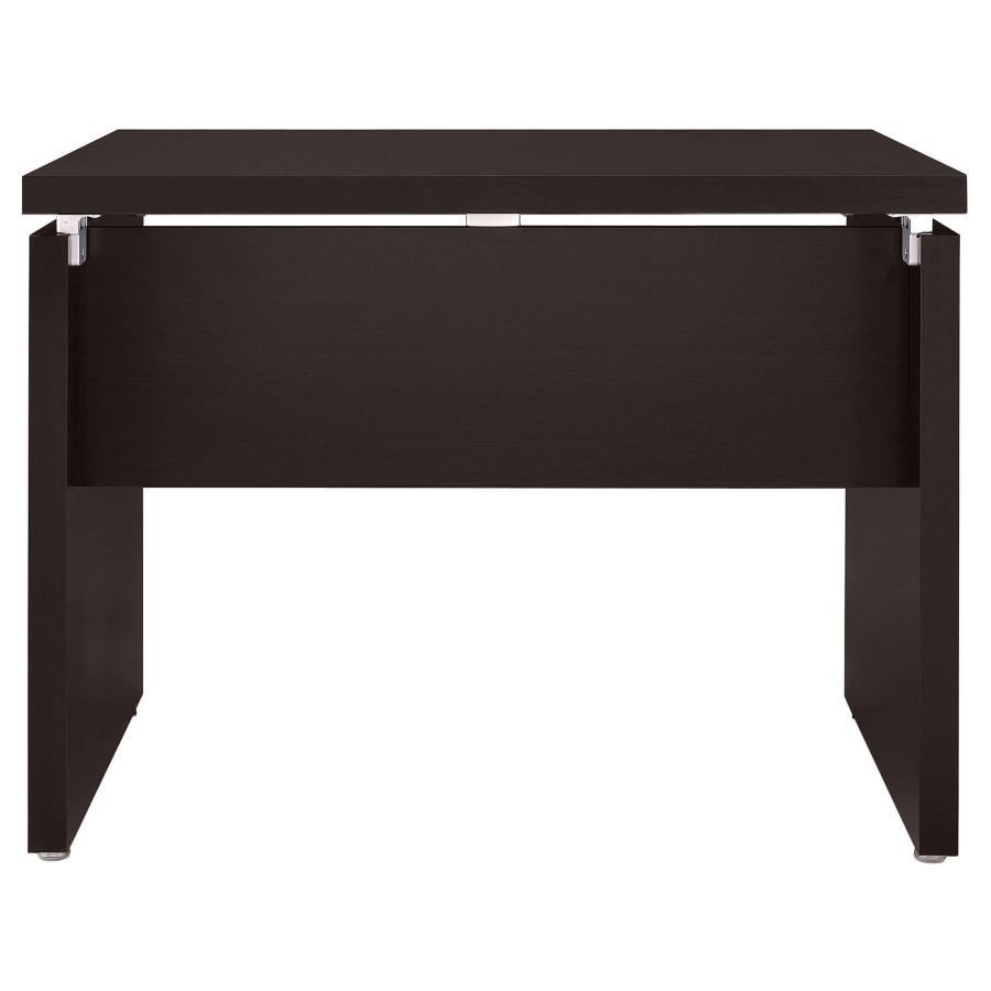 Skylar - Engineered Wood Writing Desk - Cappuccino CoasterEveryday