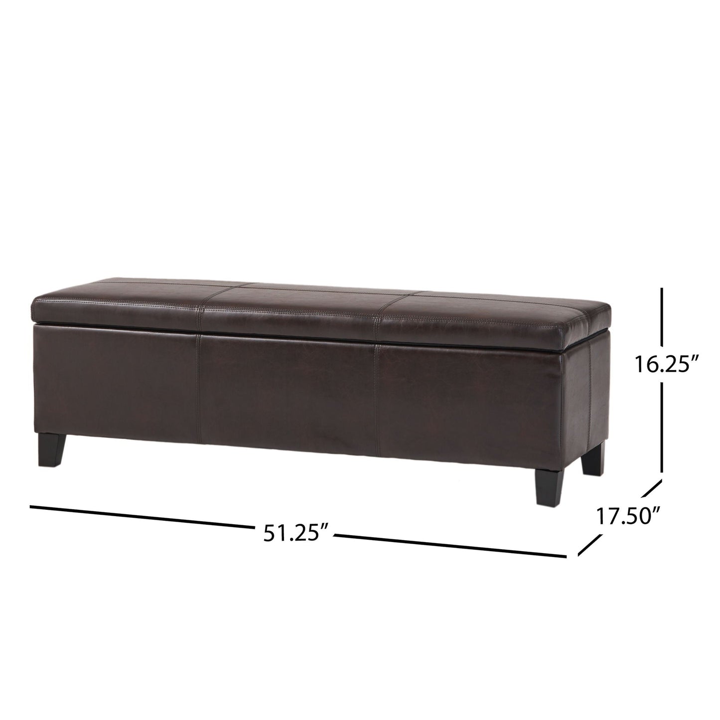 Glouster - Contemporary Storage Ottoman Noble House