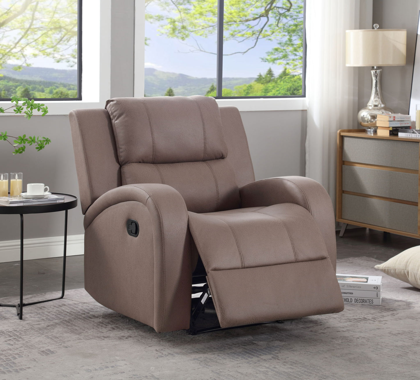 Modern Soft Manual Recliner Chair Home Essentials