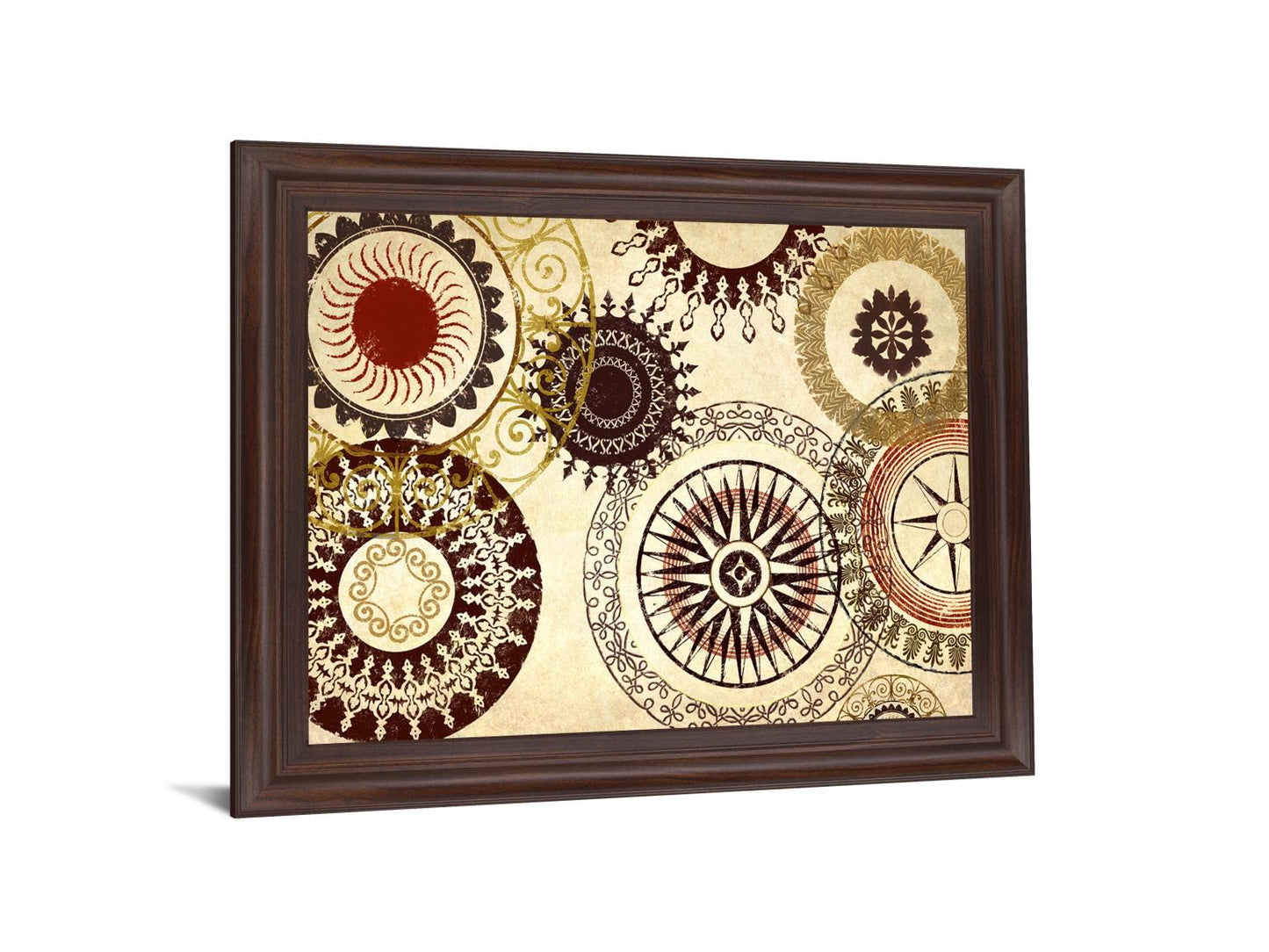 Sunburst Medallion - 28" x 34" Framed Wall Art Classy Art