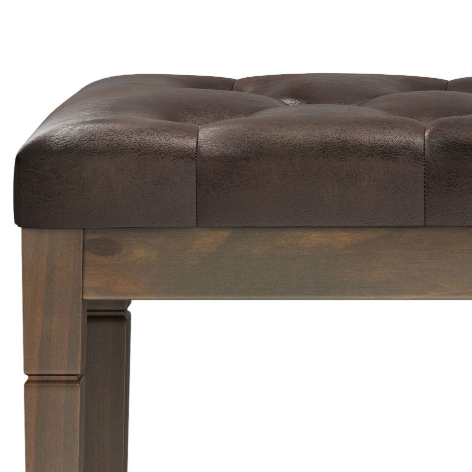 Waverly - Upholstered Tufted Ottoman Bench Simpli-Home
