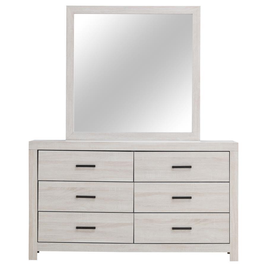 Brantford - 6-Drawer Dresser With Mirror CoasterEveryday