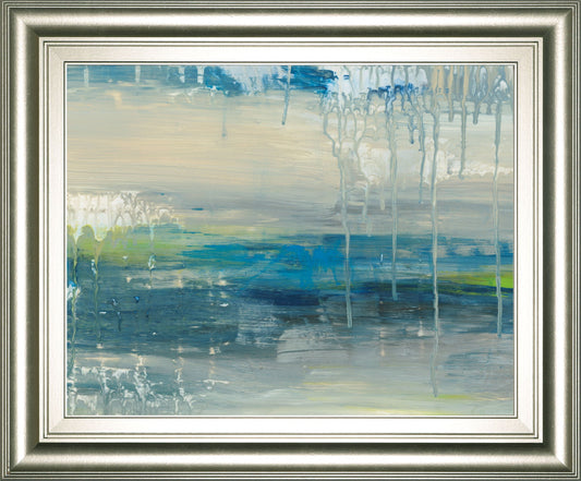 Tasha By Wani Pasion - Framed Print Wall Art - Blue Classy Art