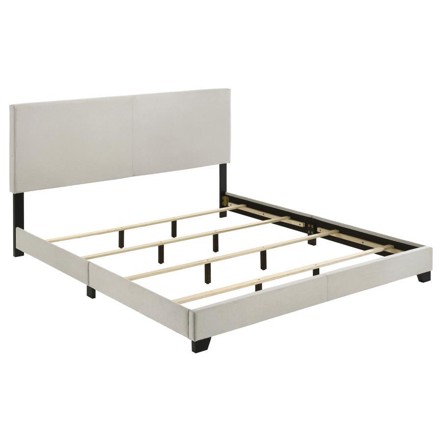 Dorian - Upholstered Panel Bed CoasterEveryday