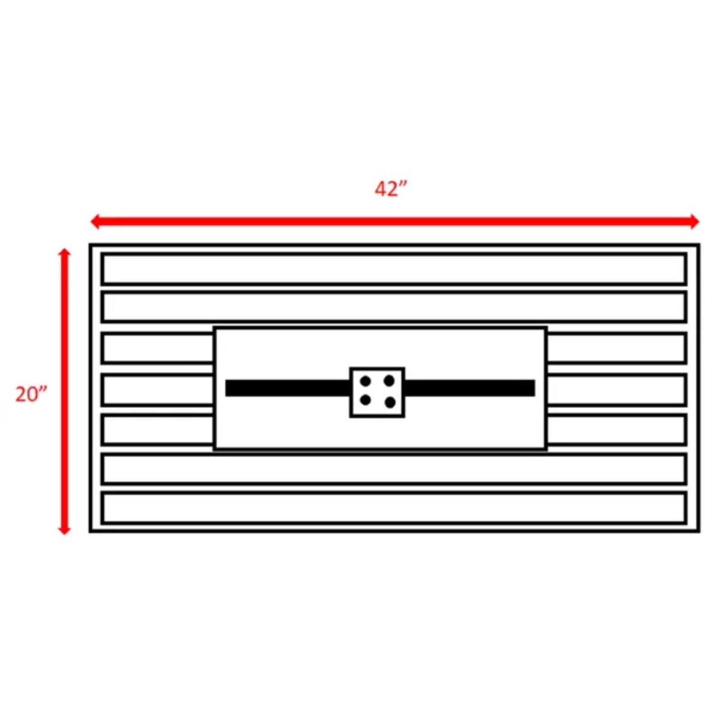 Propane Fire Pit Table With Cover - Black LSI Patio Furniture