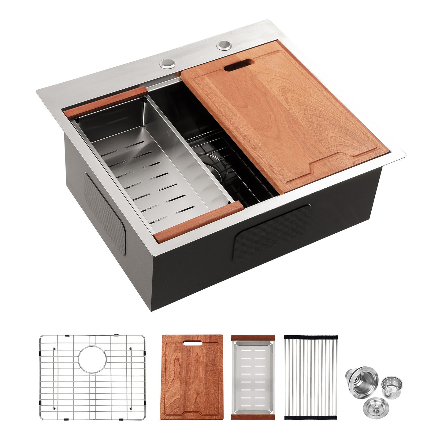Drop In Kitchen Sink Stainless Steel 16 Gauge Daily Nest