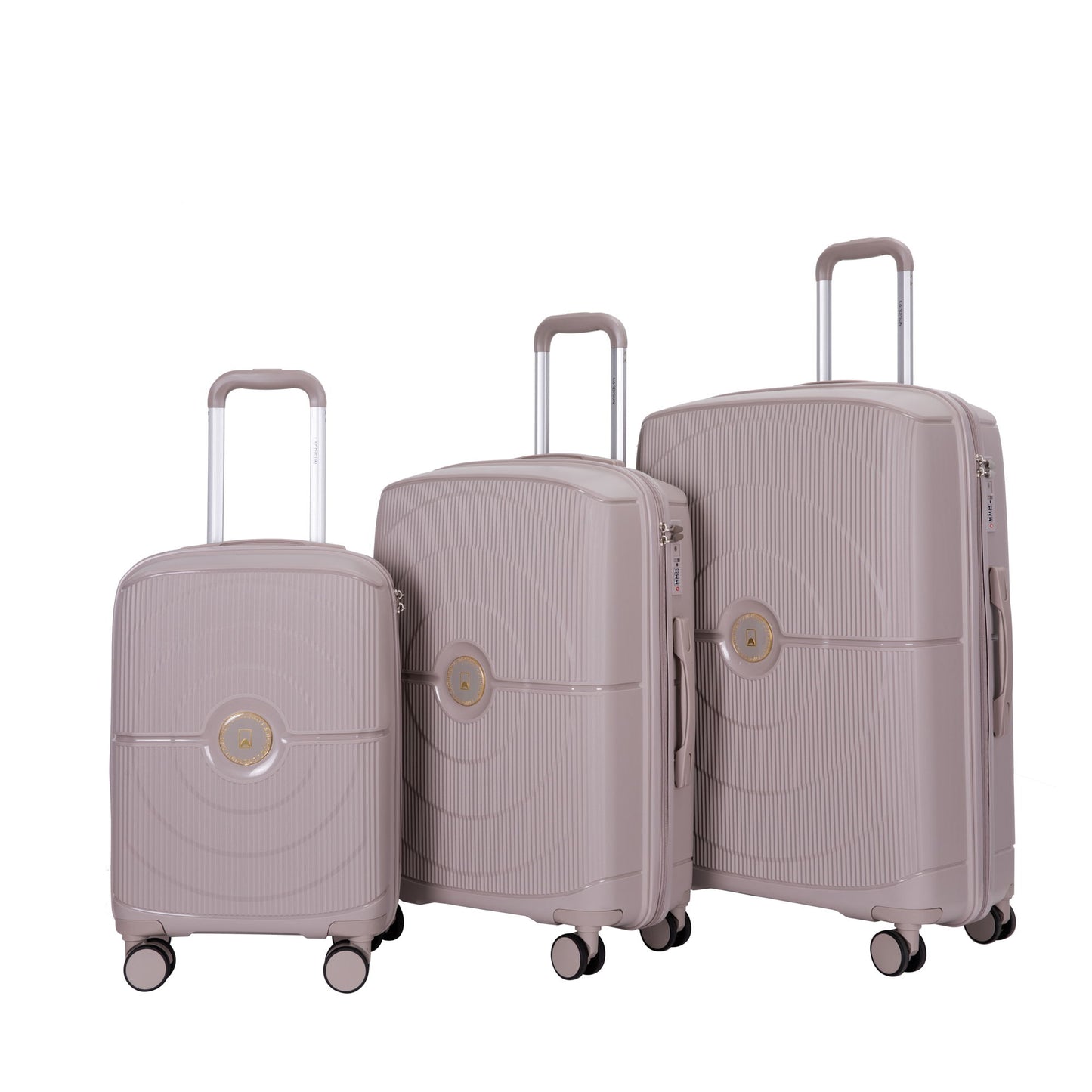 3 Piece Set Expandable Hardshell Suitcase Double Spinner Wheels Daily Nest