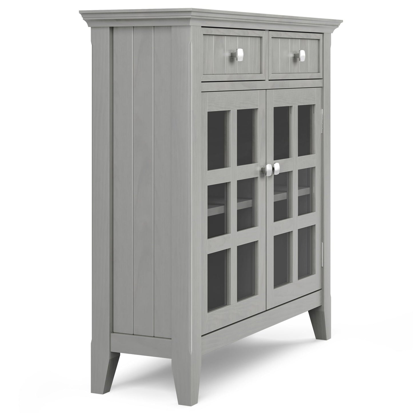 Acadian - Handcrafted Entryway Storage Cabinet Simpli-Home