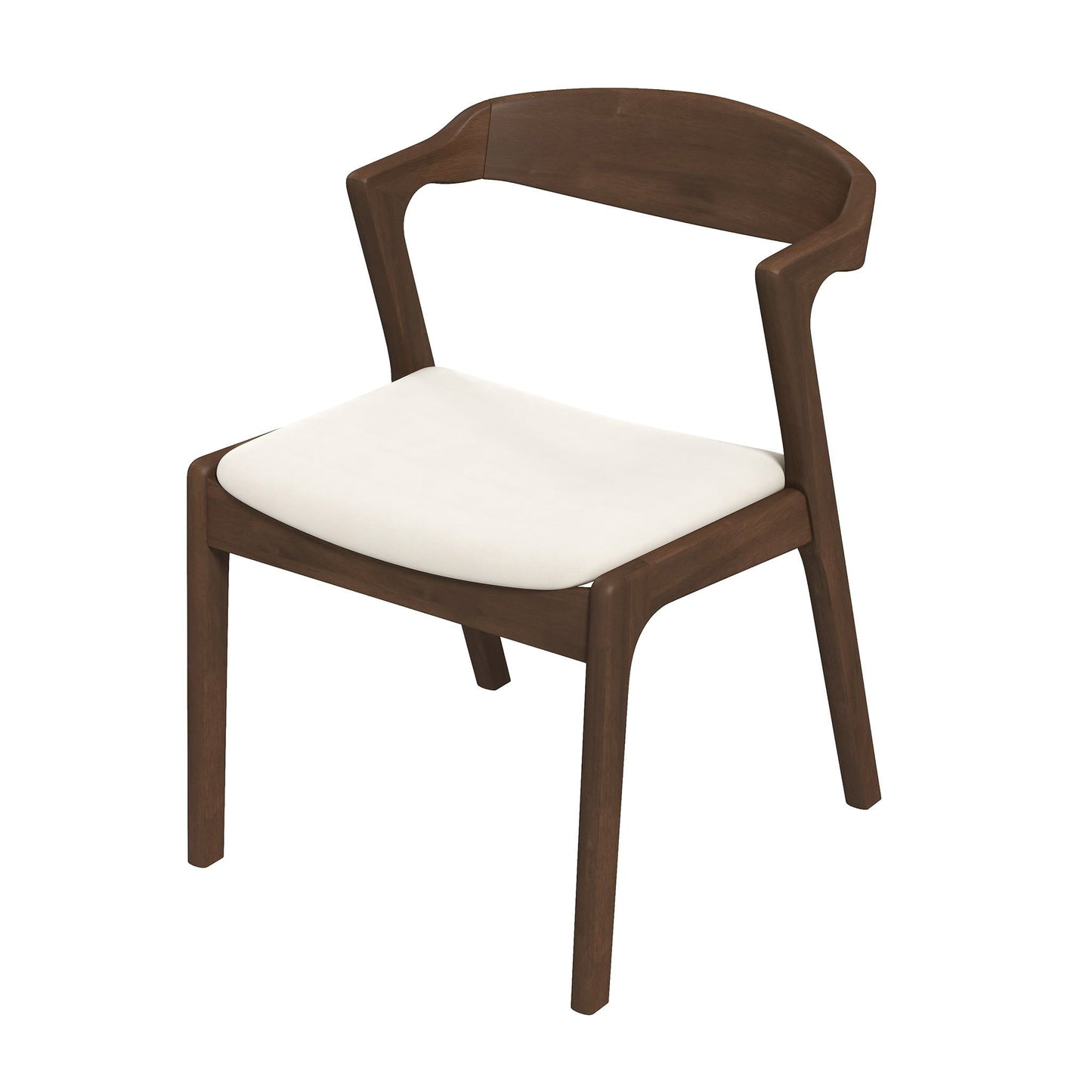 Dakota - Mid-Century Modern Velvet Dining Chair (Set of 2) Ashcroft Furniture