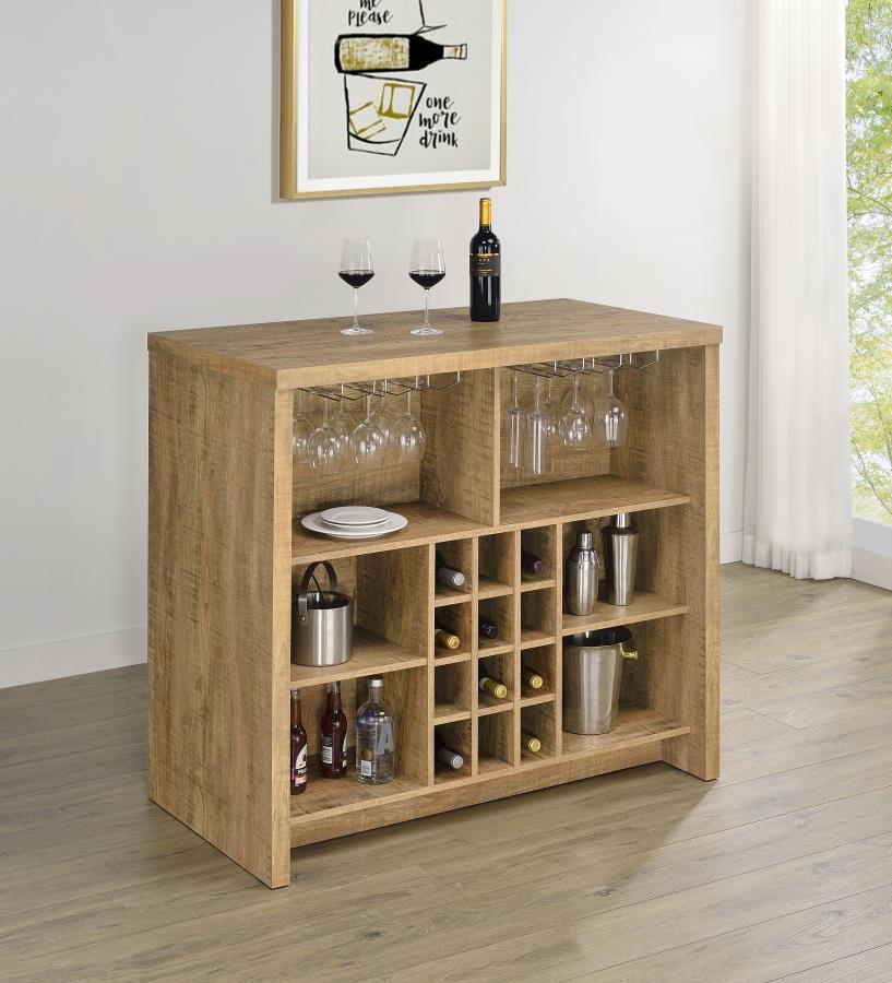 Topanga - Engineered Wood Freestanding Home Bar Coaster Fine Furniture