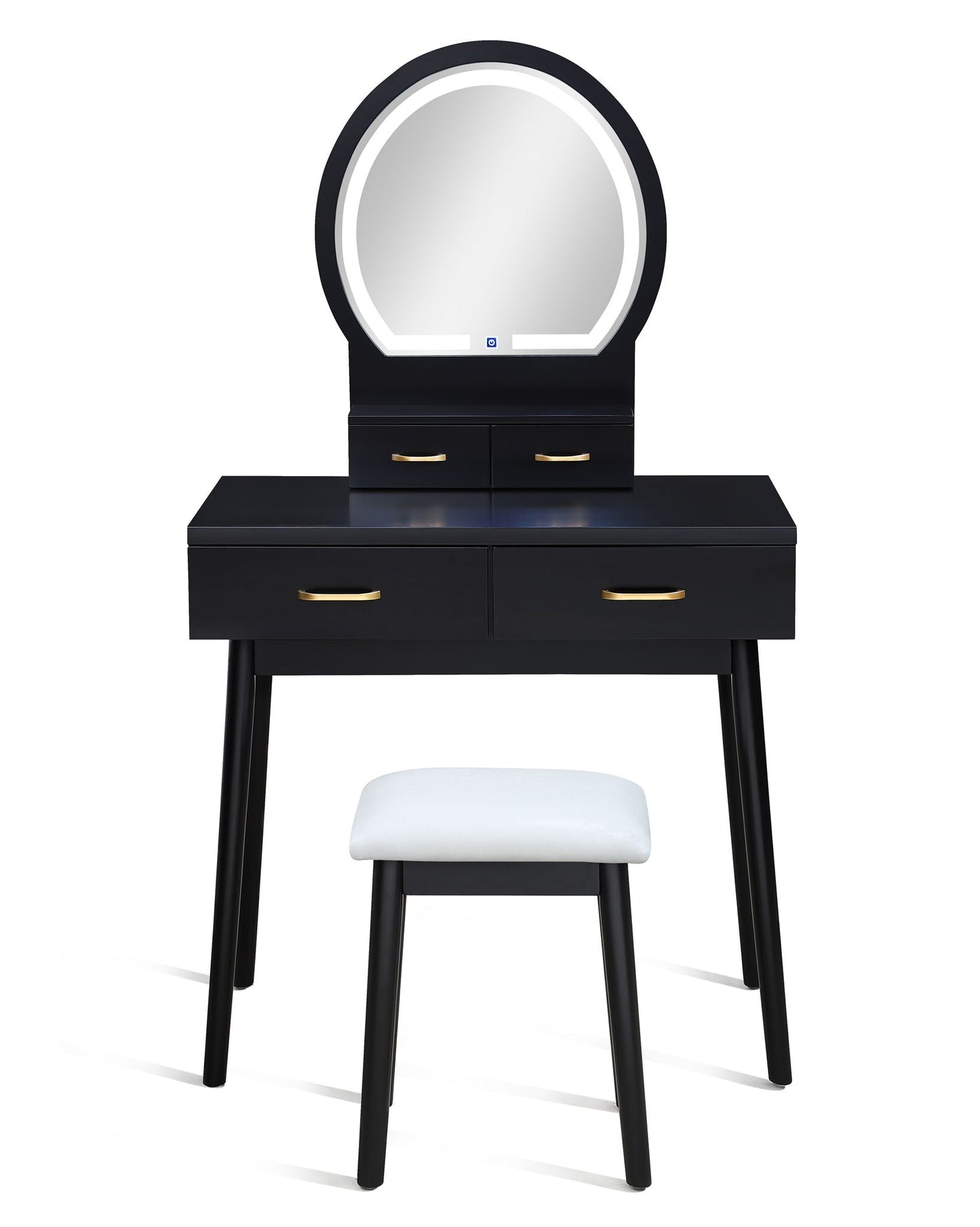 Cecilia - Vanity Table & Stool Crown Mark