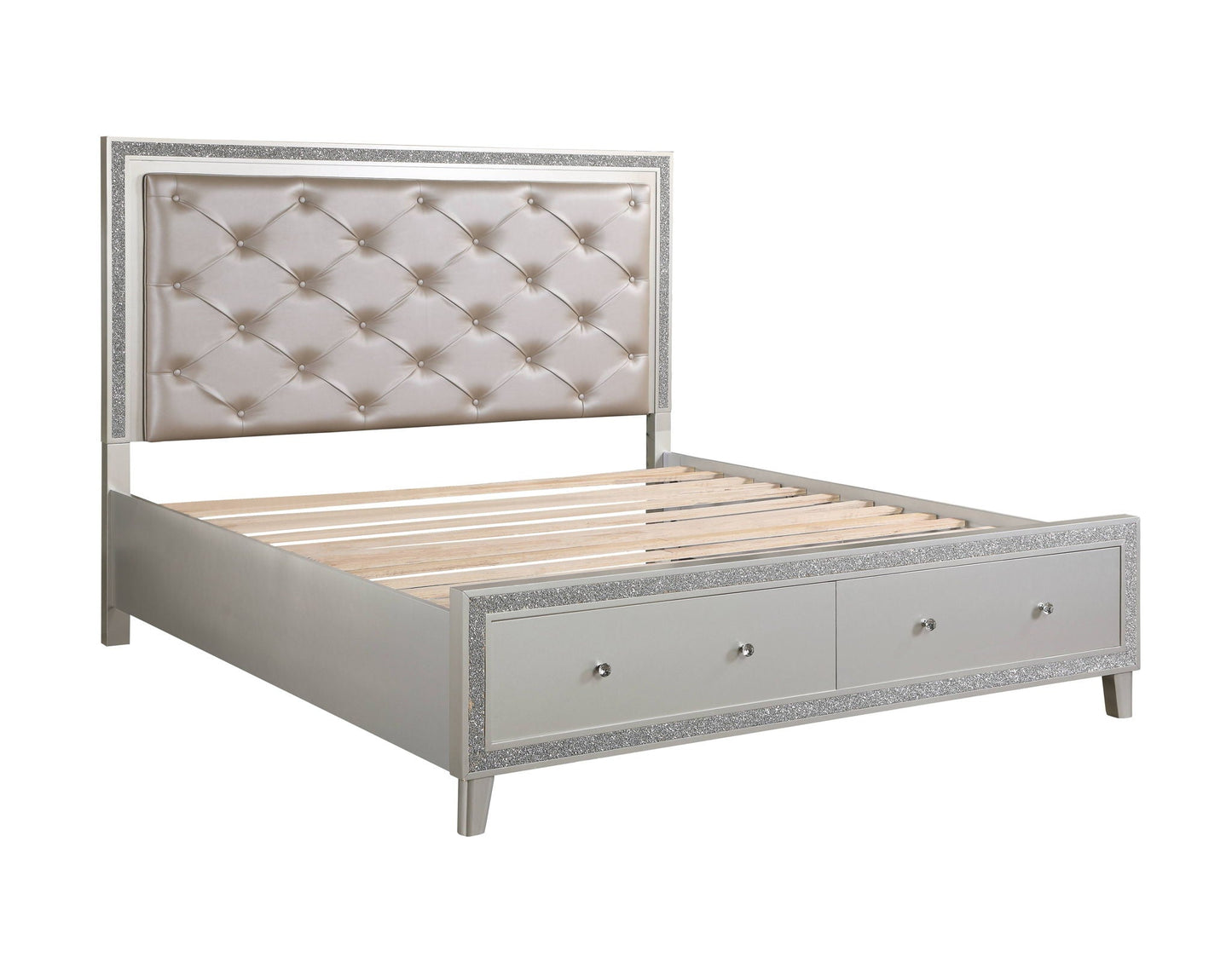 Sliverfluff - Bed With LED Acme