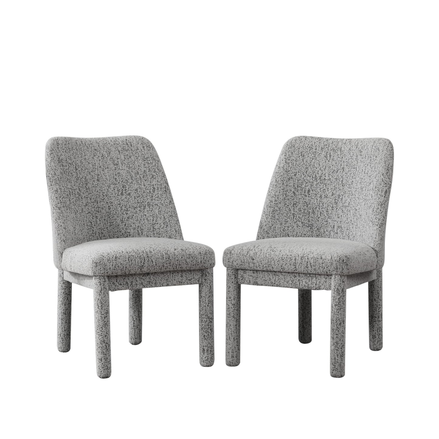 Wide Minimalist Dining Chair (Set of 2) Home Essentials