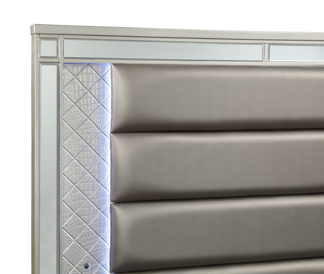 Cristian - Upholstered Bed Crown Mark