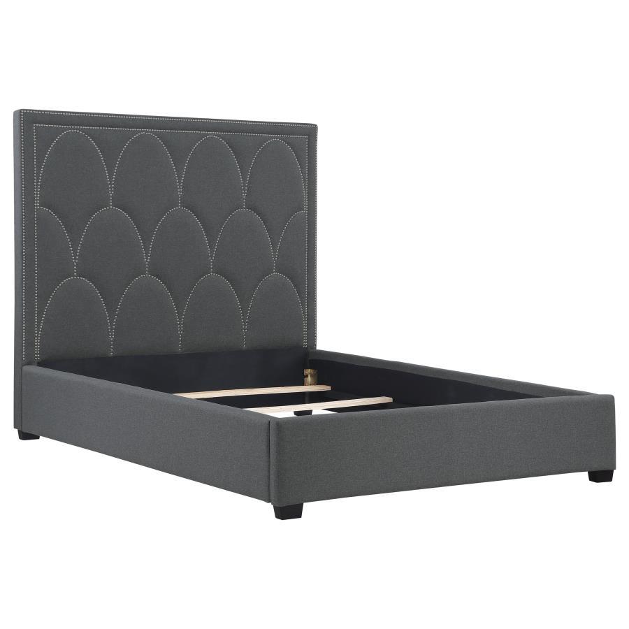 Bowfield - Upholstered Panel Bed CoasterElevations