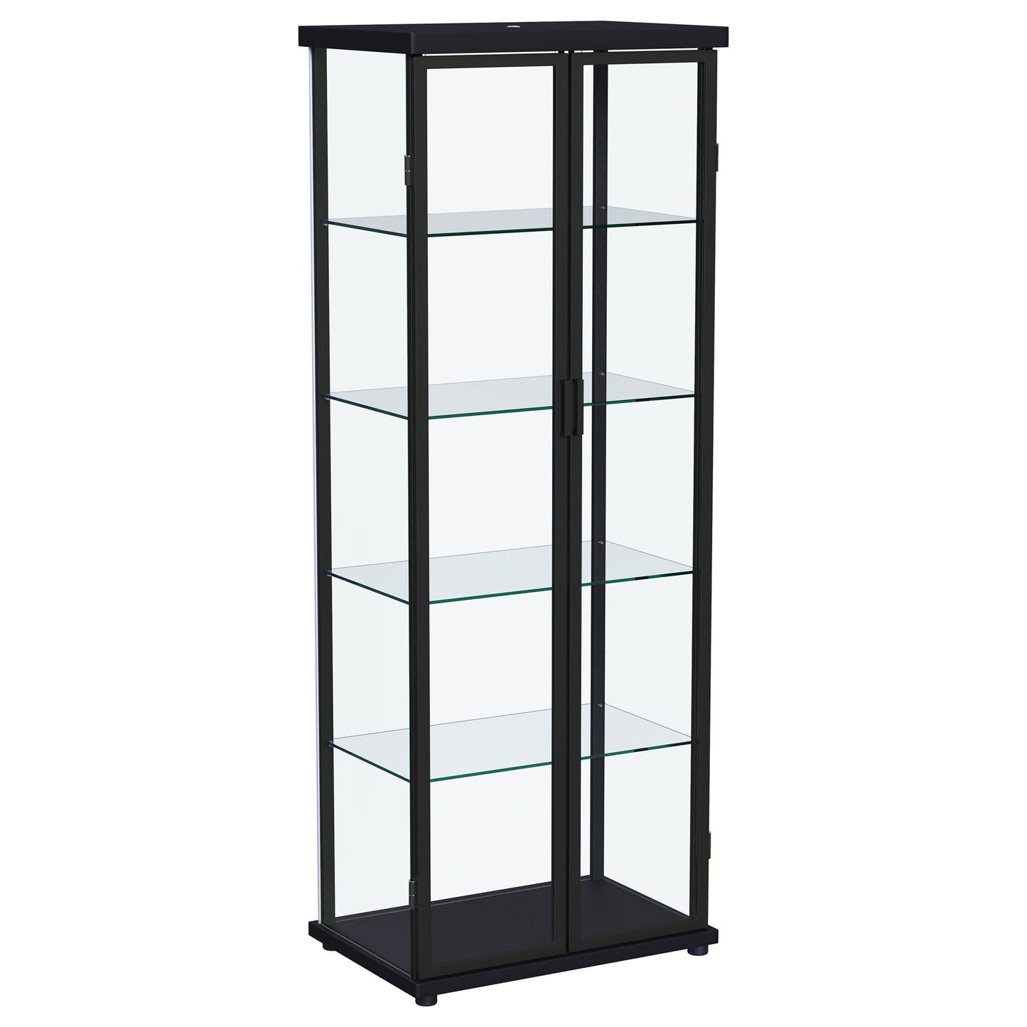 Aero - 5-Shelf Display Curio Cabinet With Led Lighting Coaster Fine Furniture