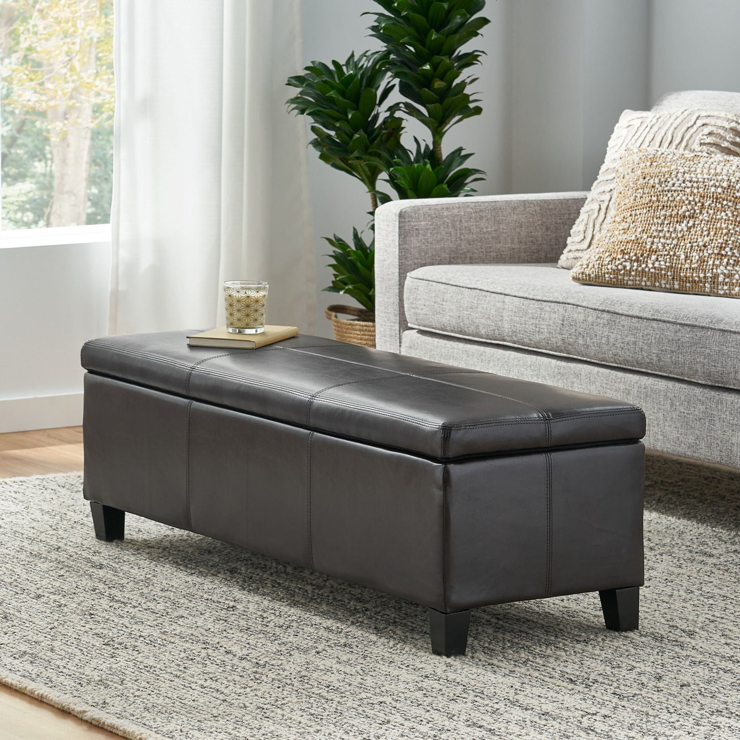 Glouster - Contemporary Storage Ottoman Noble House