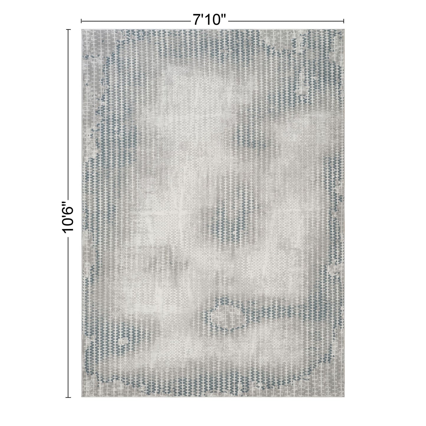 Geometrix - Contemporary Area Rug With 3D Effect Icona Home Decor