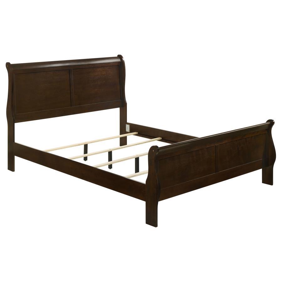 Louis Philippe - Panel Sleigh Bed CoasterEveryday