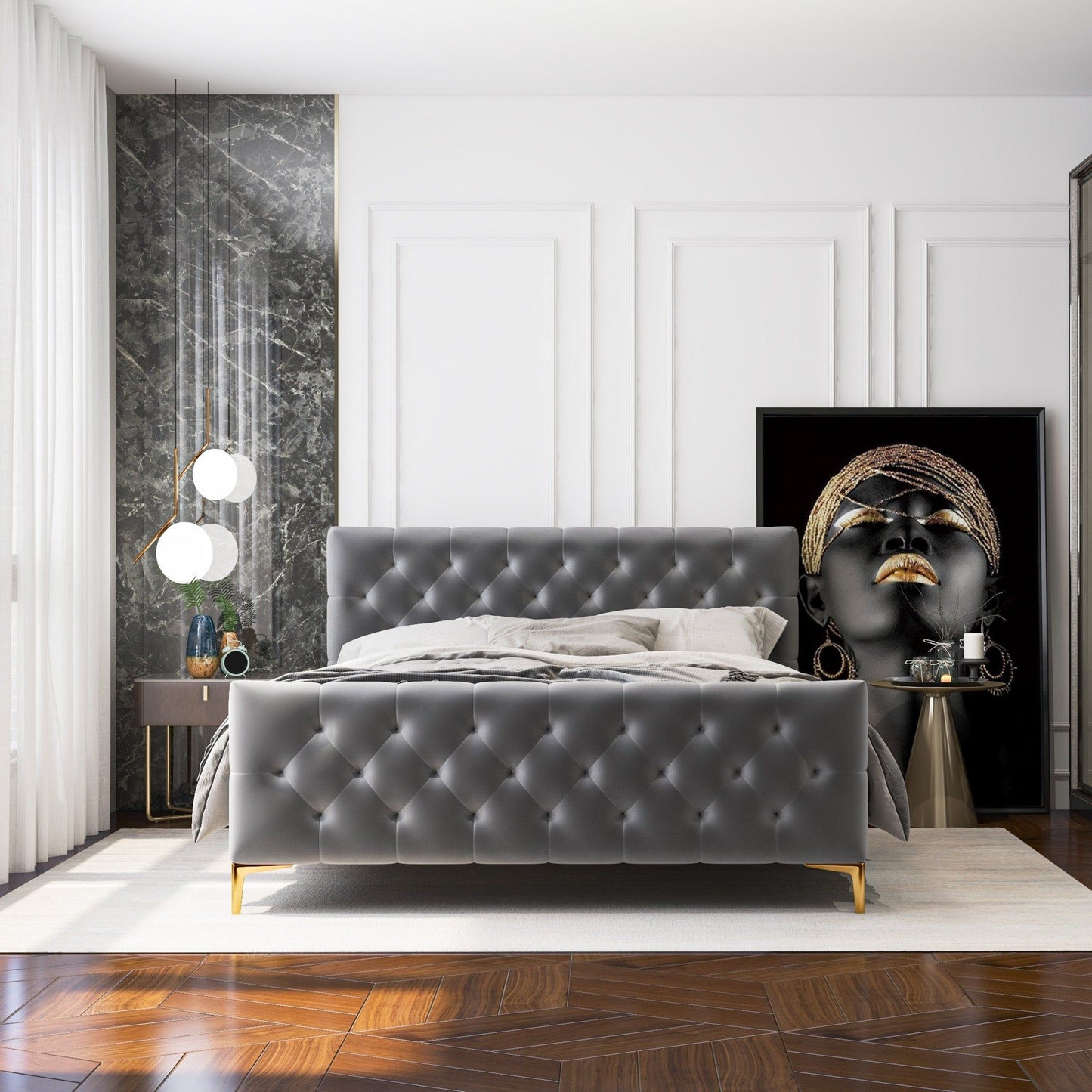 Bailey - Elegant Design Bed Ashcroft Furniture