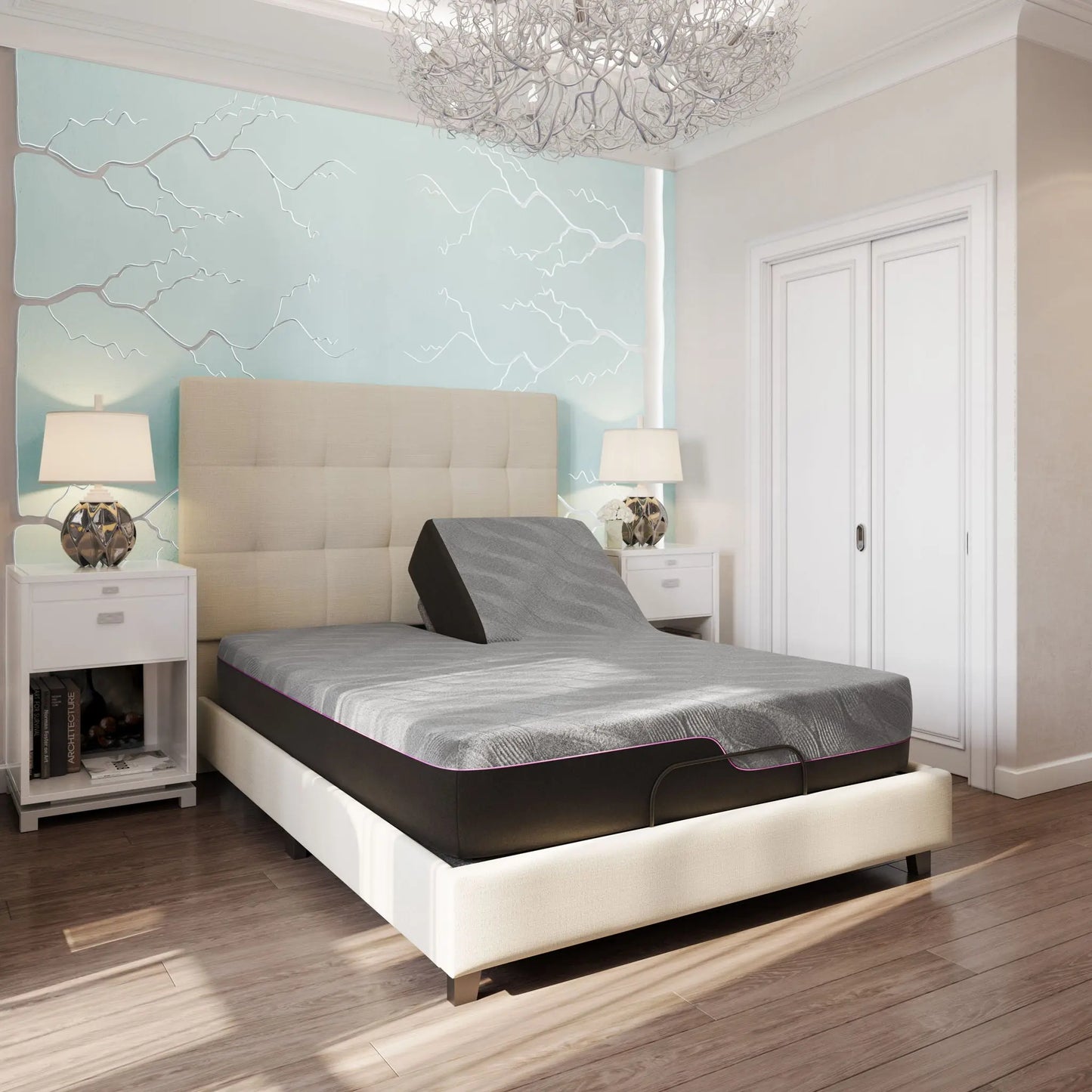 11" Renew Flex Head Cooling Fast Responding Latex Foam Mattress Daily Nest