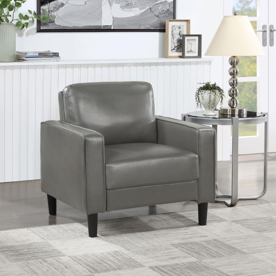Ruth - Upholstered Track Arm Accent Chair Coaster Fine Furniture