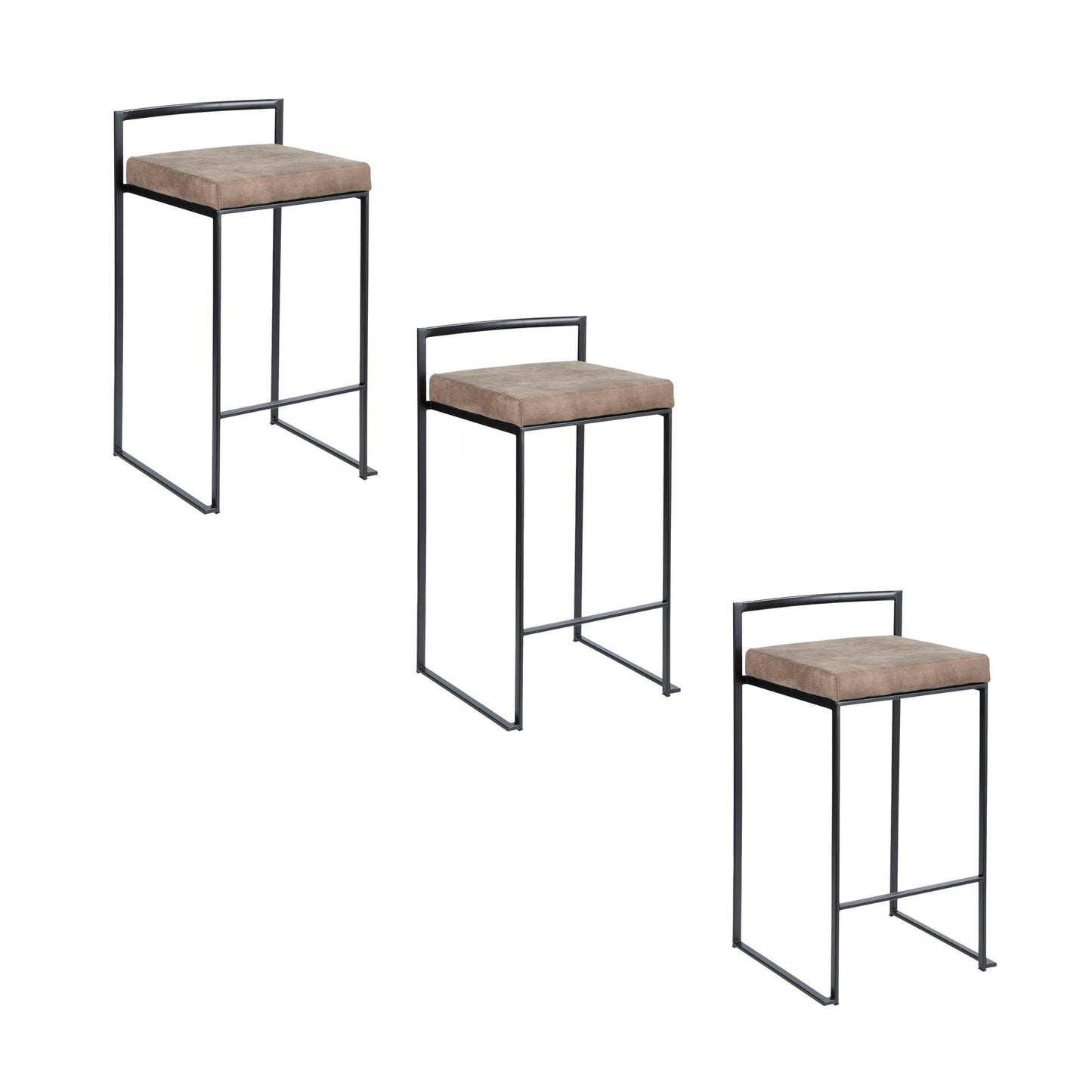 Fuji - Contemporary Style Stackable Counter Stool Lumi Source