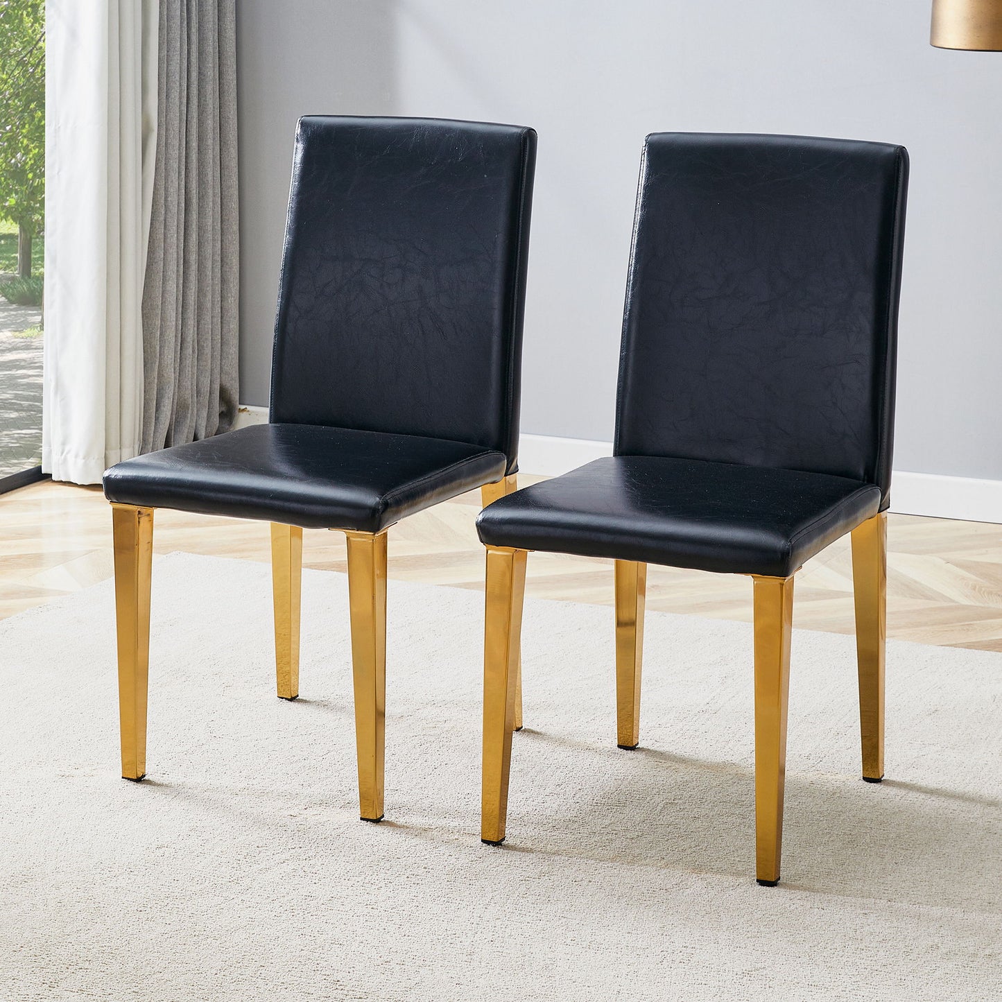Modern Dining Chairs With Metal Legs Home Essentials