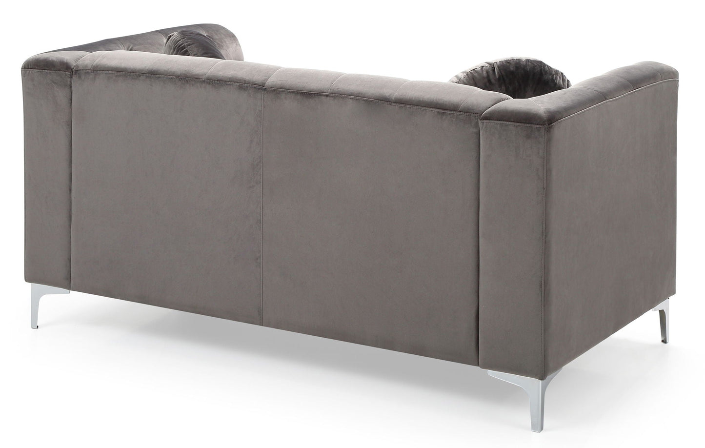 Stylish Sloped Arm Loveseat Glory Furniture