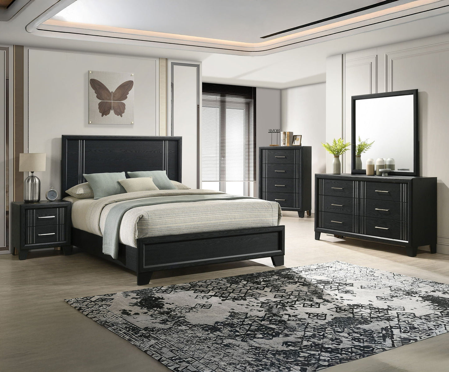 Charlie - Bedroom Set Crown Mark