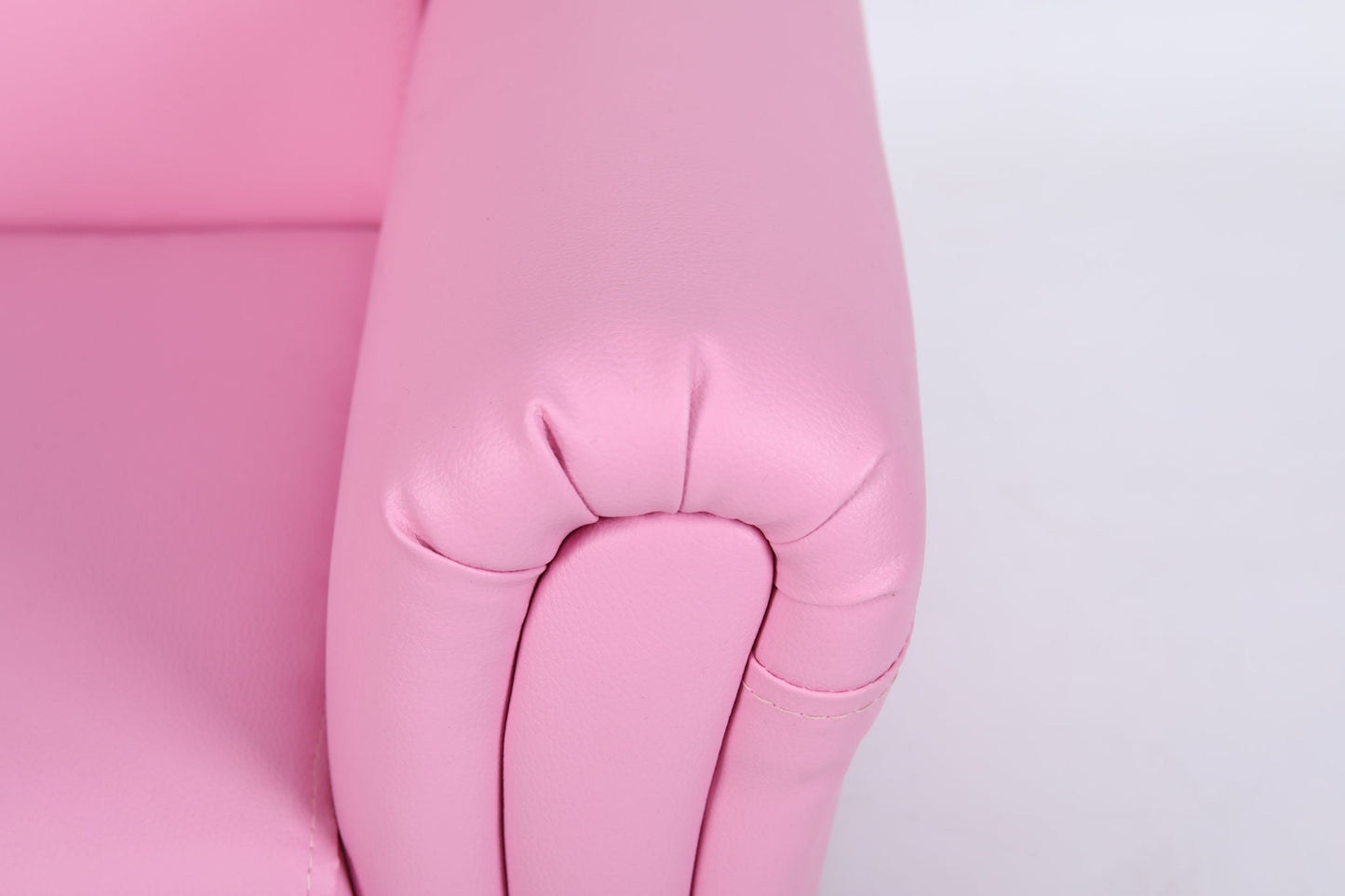 Kids Club Chair Sofa / Sectional And Ottoman - Pink Home Essentials