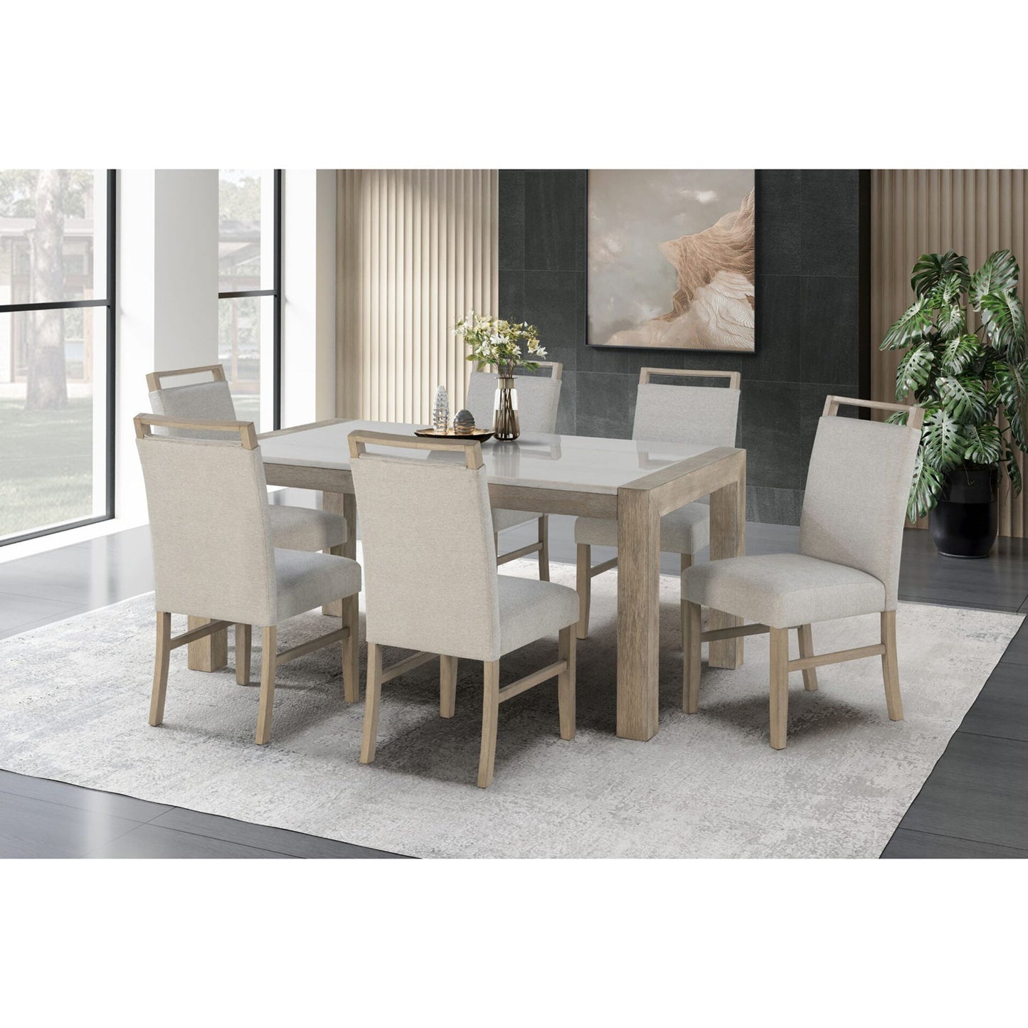 Vanilla - Dining Chair - Light Gray Global Furniture USA