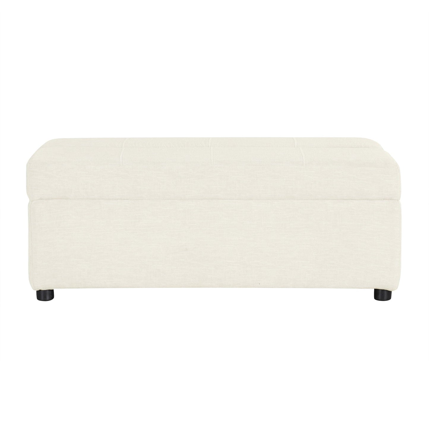 Twin Size Folding Ottoman Sleeper Bed With Mattress Convertible Guest Bed Hearth and Haven