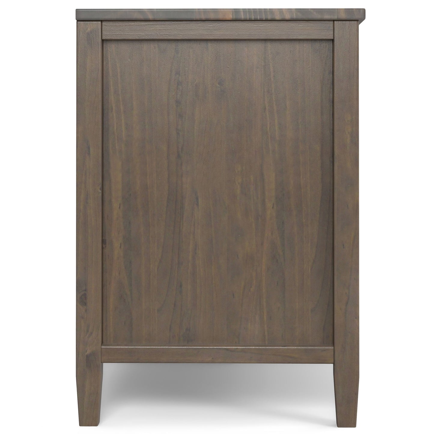 Ela - TV Media Stand - Smoky Brown Simpli-Home
