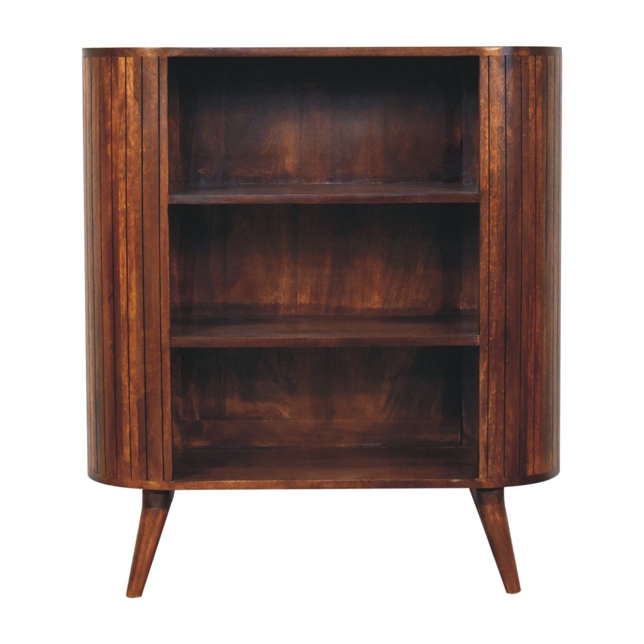 Cortez - Open Cabinet - Brown Artisan Furniture